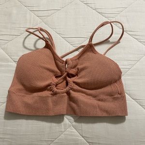 samon sparkly crop top, size small